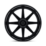 MSA M54 Spark UTV Gloss Black Wheels, Cast Aluminum
