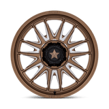 MSA M55 Commander UTV Gloss Bronze Milled Wheels, Cast Aluminum