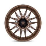 MSA M55 Commander UTV Gloss Bronze Milled Wheels, Cast Aluminum