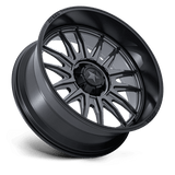 MSA M55 Commander UTV Matte Gunmetal with Matte Black Lip Wheels, Cast Aluminum