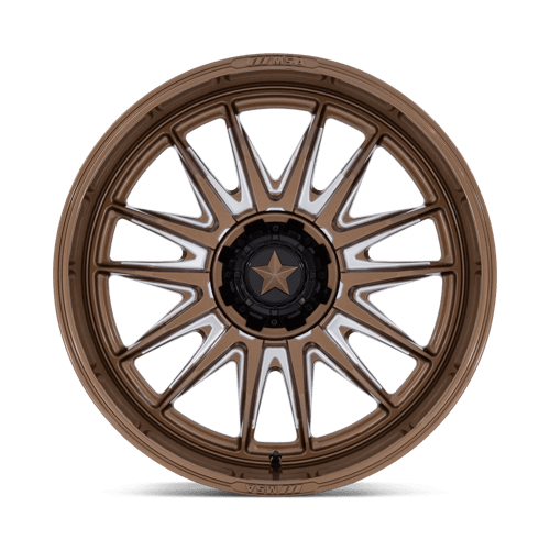 MSA M55 Commander UTV Gloss Bronze Milled Wheels, Cast Aluminum