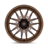 MSA M55 Commander UTV Gloss Bronze Milled Wheels, Cast Aluminum