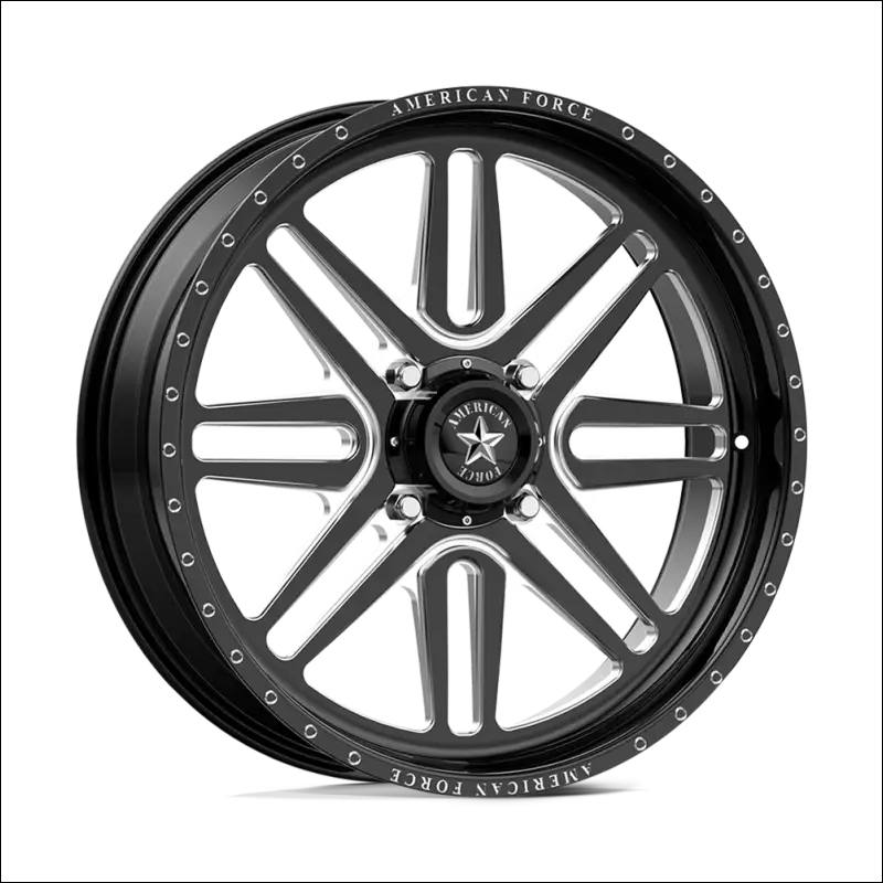 American Force K01 SUMMIT UTV - 4x156 / 20 / Black And Milled - Wheels