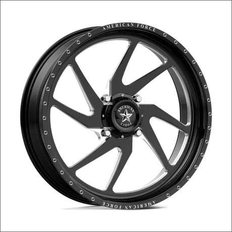 American Force K02 SONIC UTV - 4x156 / 20 / Black And Milled - Wheels