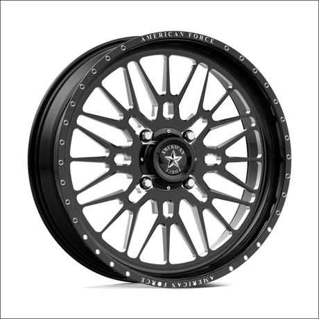 American Force K06 NOMAD UTV - 4x156 / 20 / Black And Milled - Wheels