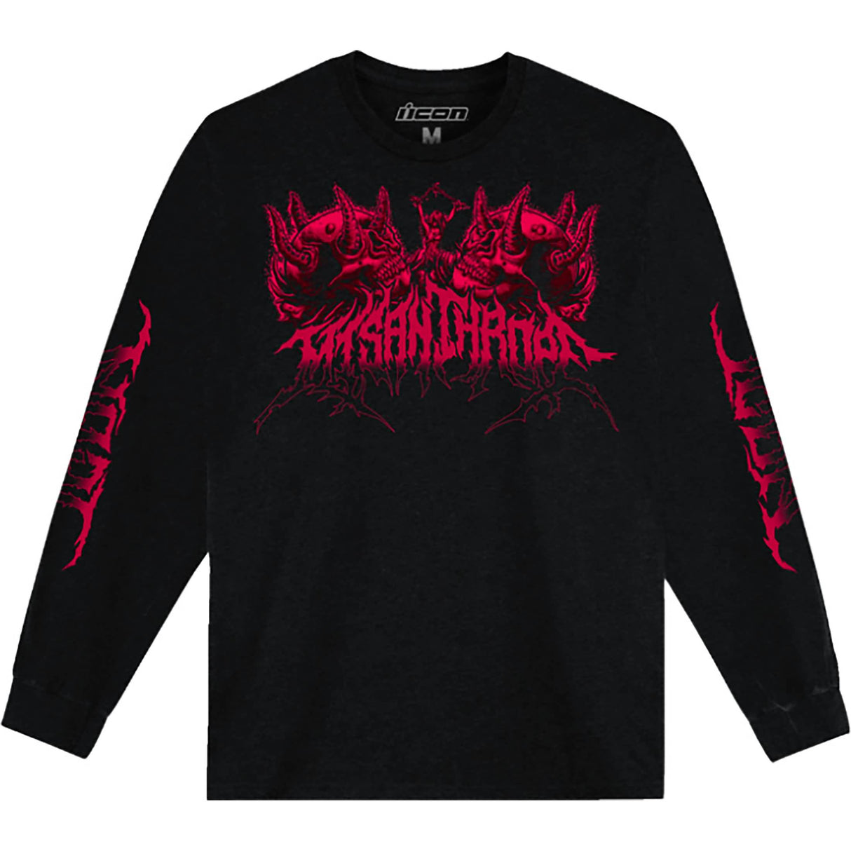 Icon Misanthrope Men's Long-Sleeve Shirts-3030