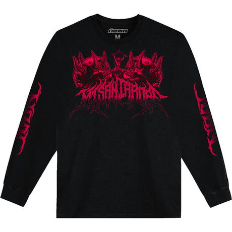 Icon Misanthrope Men's Long-Sleeve Shirts-3030