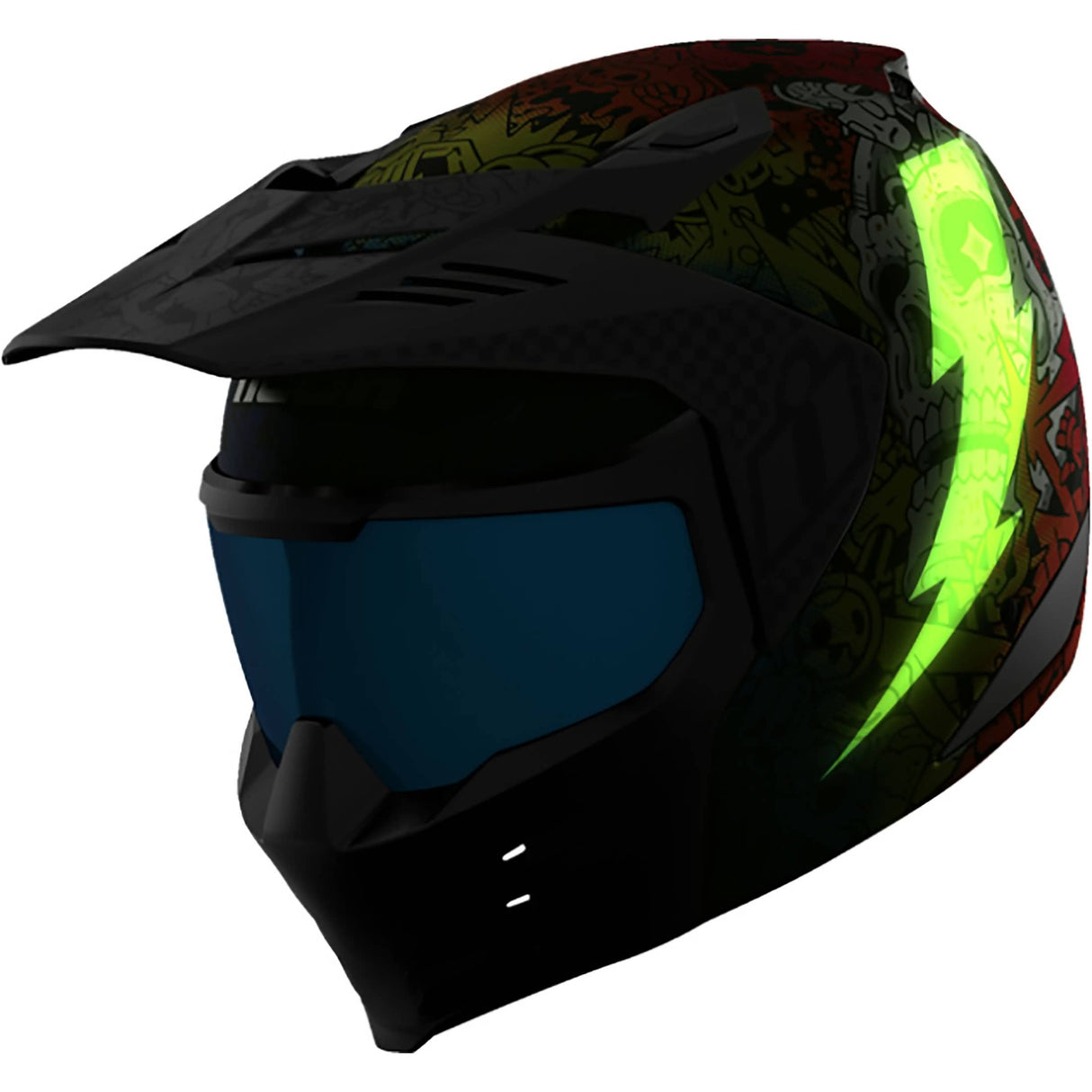 Icon Elsinore Doodle 3 Adult Off-Road Helmets