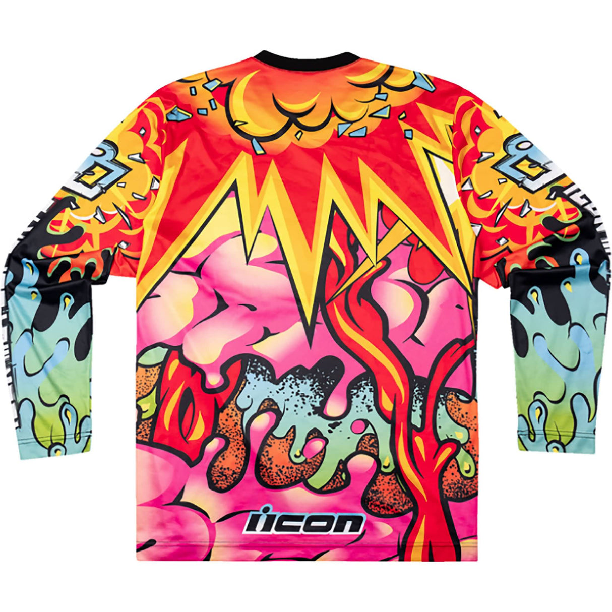 Icon Scatterbrain LS Men's Street Jerseys