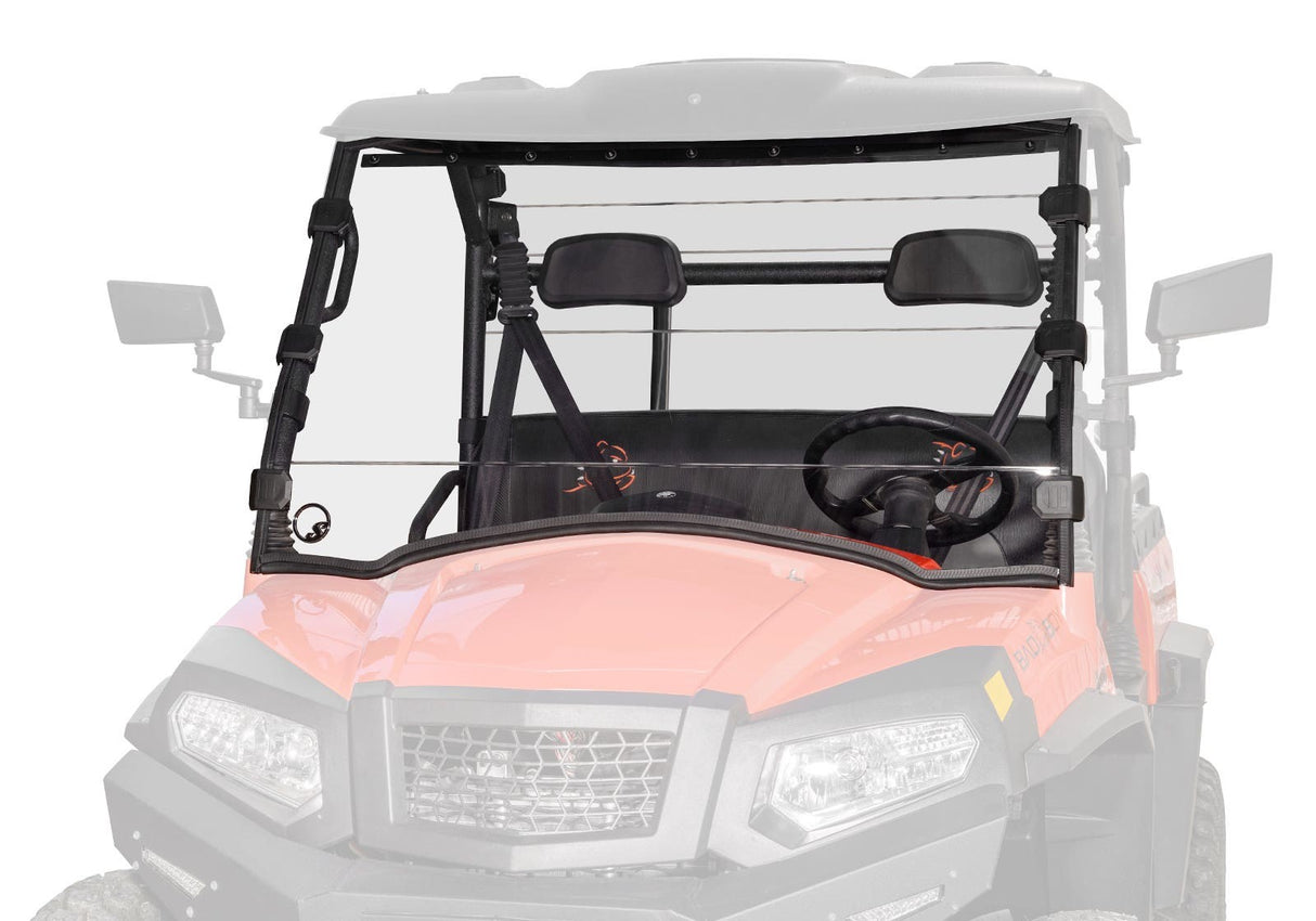 HiSun Sector Scratch-Resistant Full Windshield