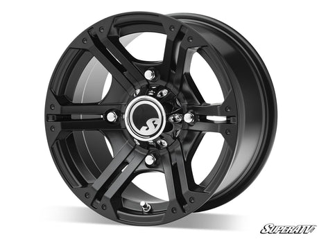 Intimidator Tires 26x10x14 on 14in. Bandit H-Series Black Wheels 4/156 Pattern