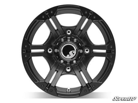 Standard XT Warrior Tires 32x10x14 on 14x7 Bandit H-Series Black Wheels 4/156 Pattern