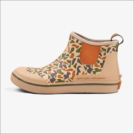 Camp Boots | Mens - Old School Camo - 8 - Footwear