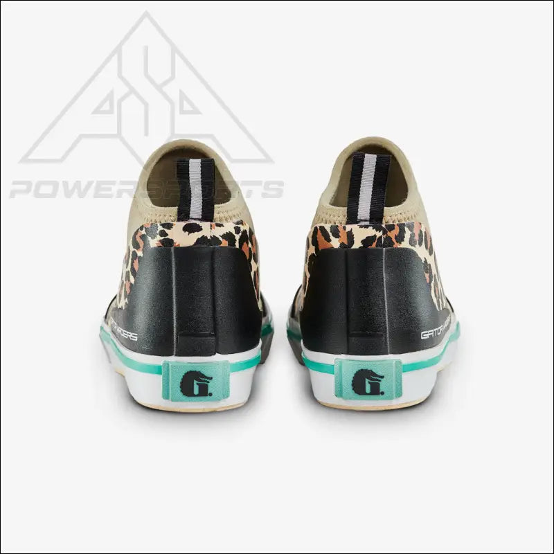 Camp Boots | Womens - Leopard/Aqua - 10 - Footwear