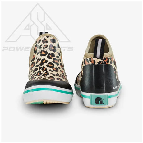 Camp Boots | Womens - Leopard/Aqua - 10 - Footwear
