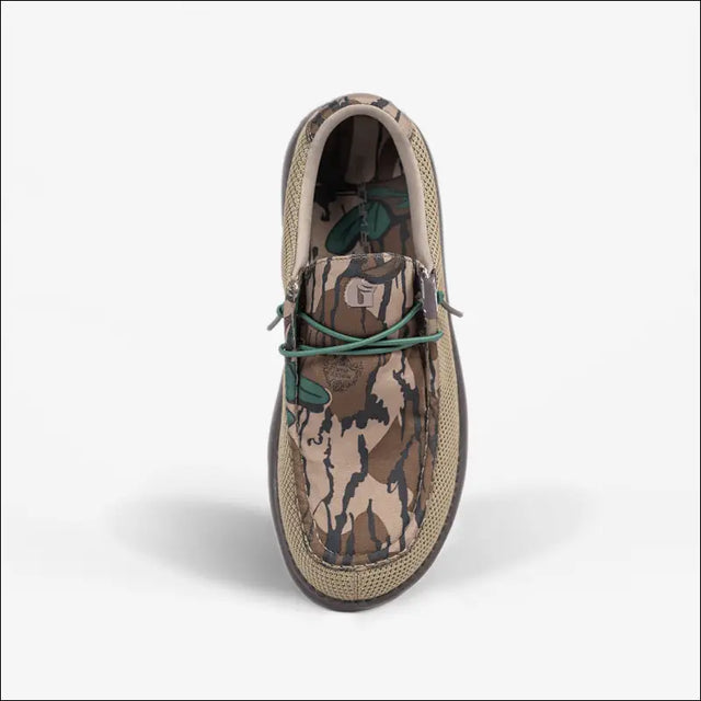 Camp Shoes | Mens - Mossy Oak Greenleaf - 8 - Footwear