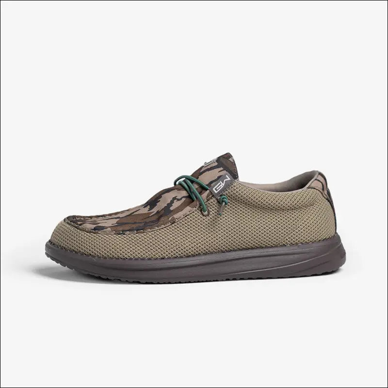 Camp Shoes | Mens - Mossy Oak Greenleaf - 9 - Footwear