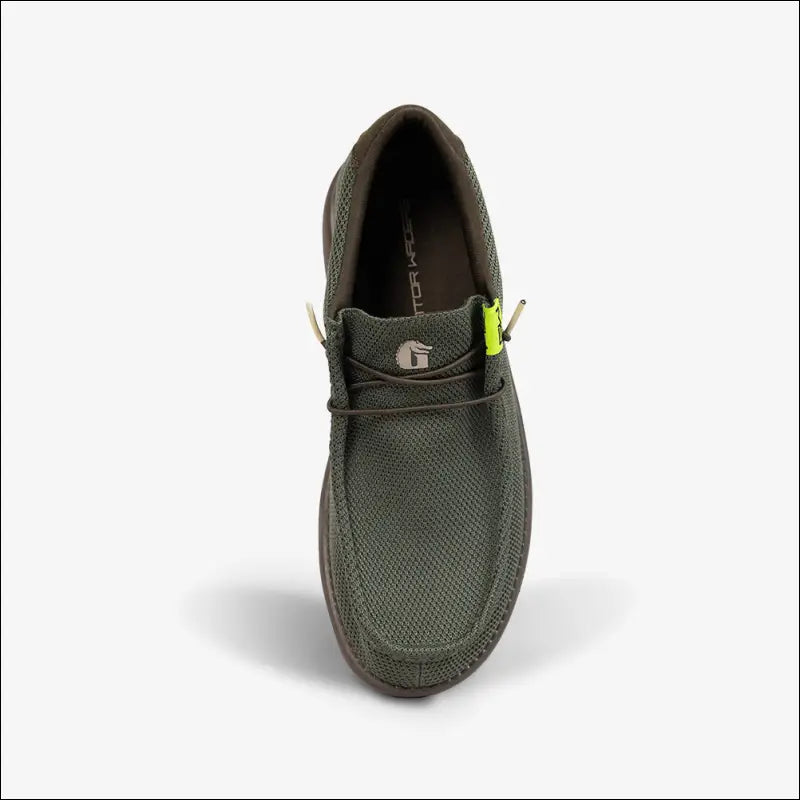Camp Shoes | Mens - Olive - 8 - Footwear