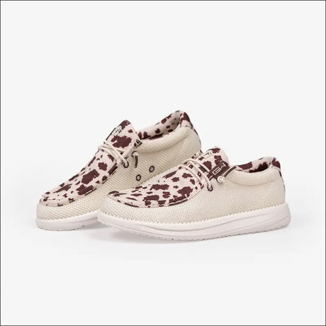 Camp Shoes | Womens - Brown Cow - 9 - Footwear