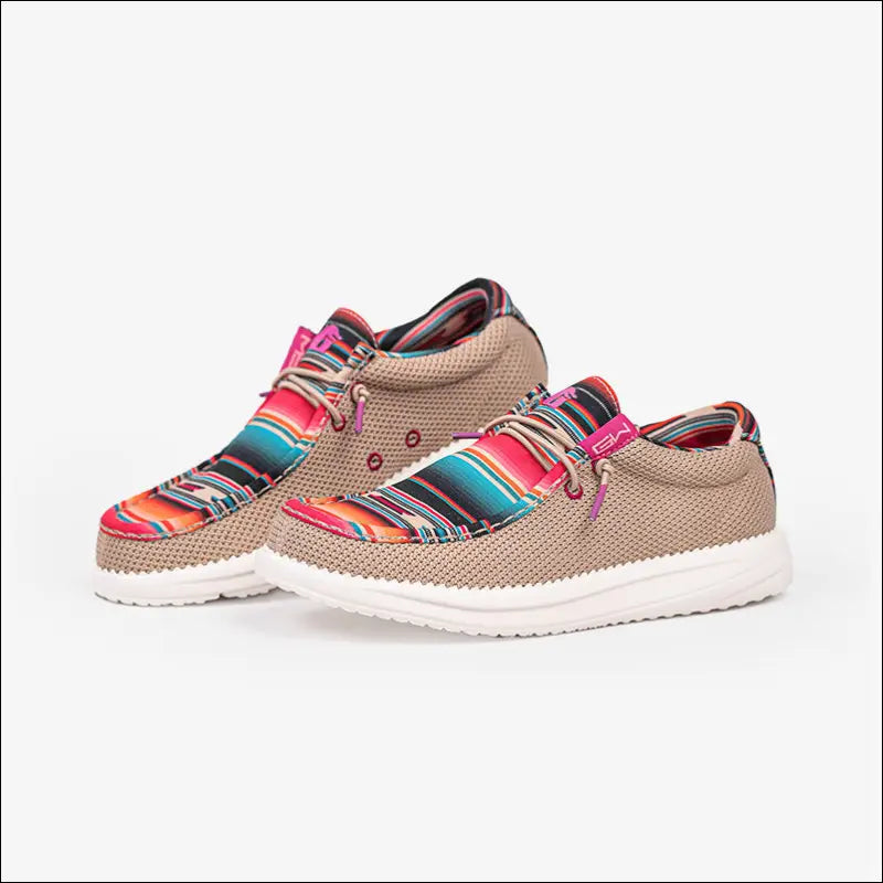 Camp Shoes | Womens - Serape - 9 - Footwear