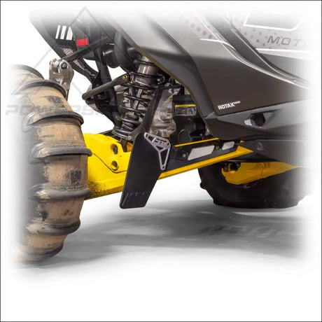 Can-Am 2024 + Maverick R Billet Rear Aluminum Mud/Rock Guard Kit