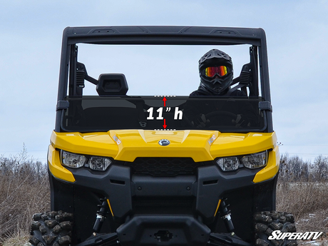 Can-Am Defender HD5 Half Windshield