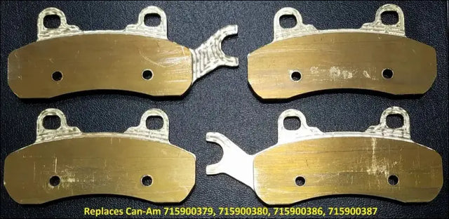 Can-Am Defender HD10/XMR REGULAR CAB ONLY Front 715900379 715900380 and Rears 715900381 715900382 - Brake Pads
