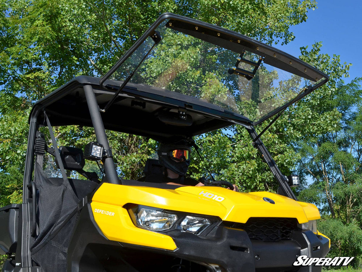 Can-Am Defender HD8 Flip Windshield