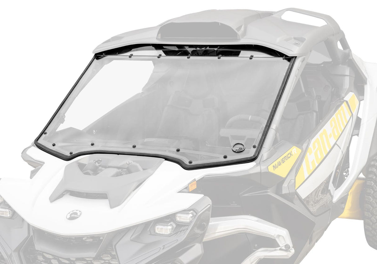 Can-Am Maverick R Scratch-Resistant Full Windshield