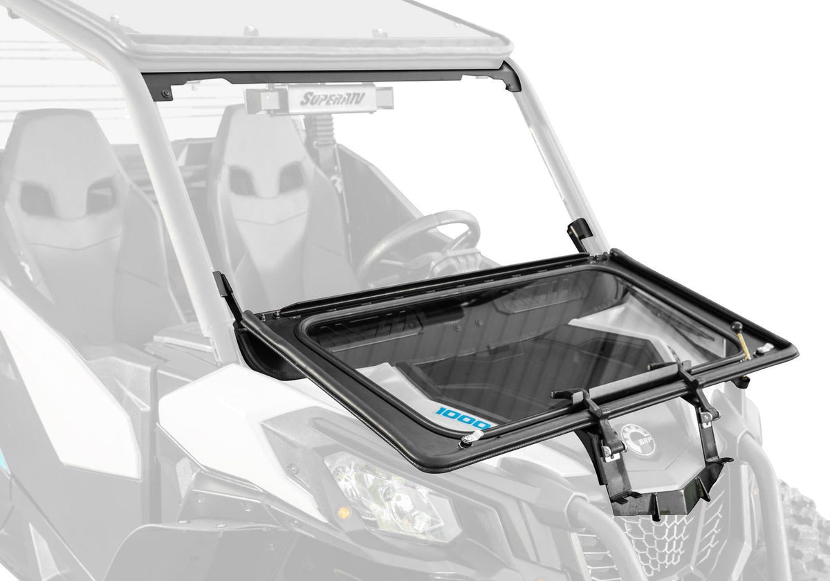 Can-Am Maverick Trail Flip Down Glass Windshield