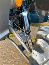 Can-Am Maverick Sport Forward A-Arms (64 models) - Black / No bushings / Full replacement tie rod kit