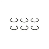 Can-Am Maverick X3 OEM Wrist Pin & Clips - Clip - ENGINE TRANSMISSION