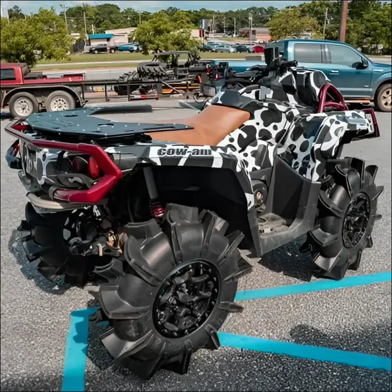 Can-Am Renegade / Outlander + 2’’ Stretched Trailing Arms - LEGION RED (2024) / HUB FOR OEM WHEEL BEARING (BOLT ON)