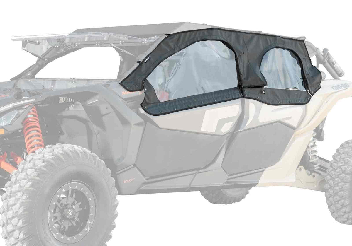 Can-Am Maverick X3 MAX Primal Soft Cab Enclosure Upper Doors - 72 RWS