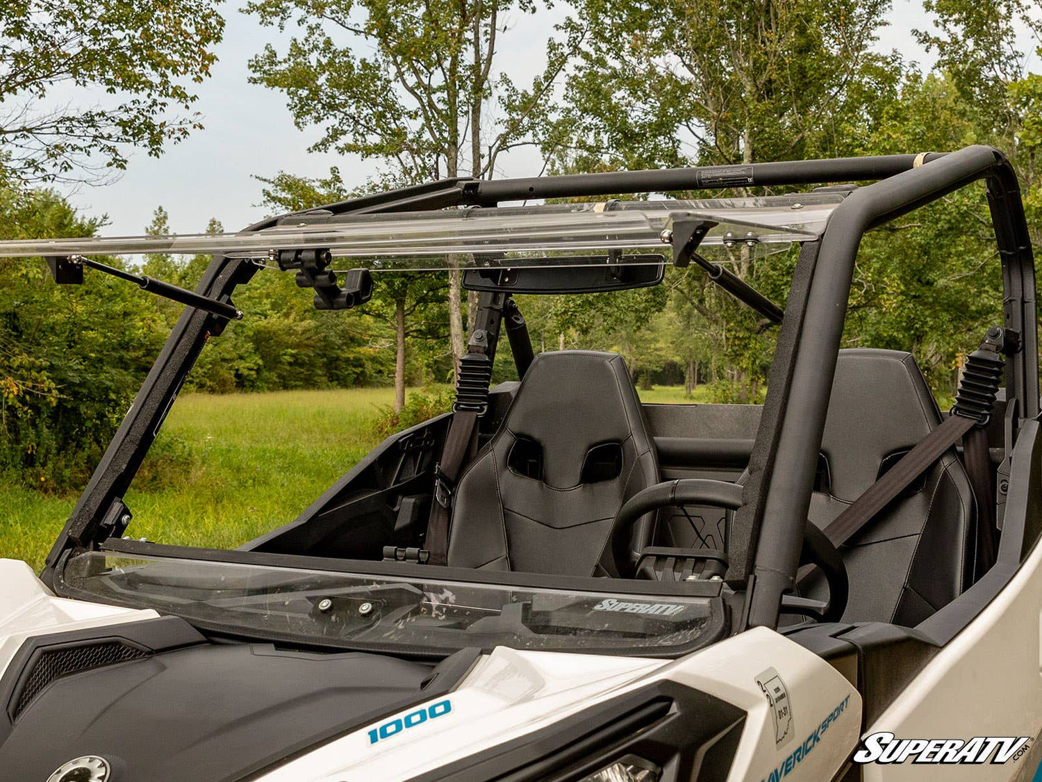 Hisun 17in. Curved Rear View Mirror