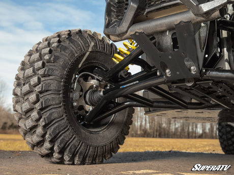 Can-Am Maverick X3 1.5in. Tube A-arms - Black - Standard Duty Ball Joints