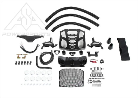 CF Moto C Force 800 / 800XC / 1000 Radiator Relocator Kit With Snorkel - Relocation