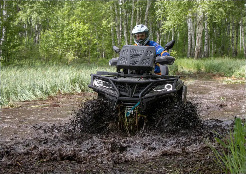 CF Moto C Force 800 / 800XC / 1000 Radiator Relocator Kit With Snorkel - Relocation