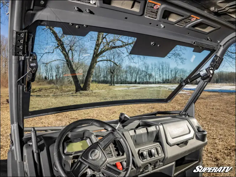 CFMOTO UForce 1000 MaxDrive Power Flip Glass Windshield