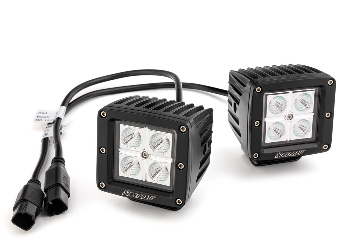 Polaris Ranger Rear-Facing LED Cube Lights
