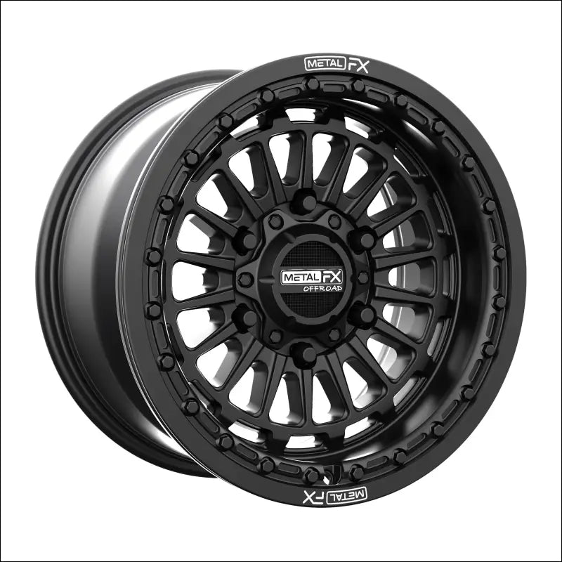 Delta 6R Beadlock | Satin Black - 15x10 | +38mm/6.5 + 3.5 | 6x5.5 | 78341 (Maverick R) - Wheels
