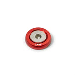 DRT Fender/Rock Washer & Hardware Dress Up Kit - Raw Aluminum - Red