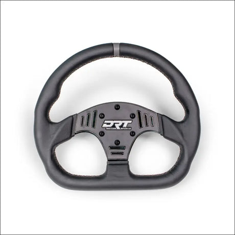 DRT Motorsports D-Shape Steering Wheels - Leather