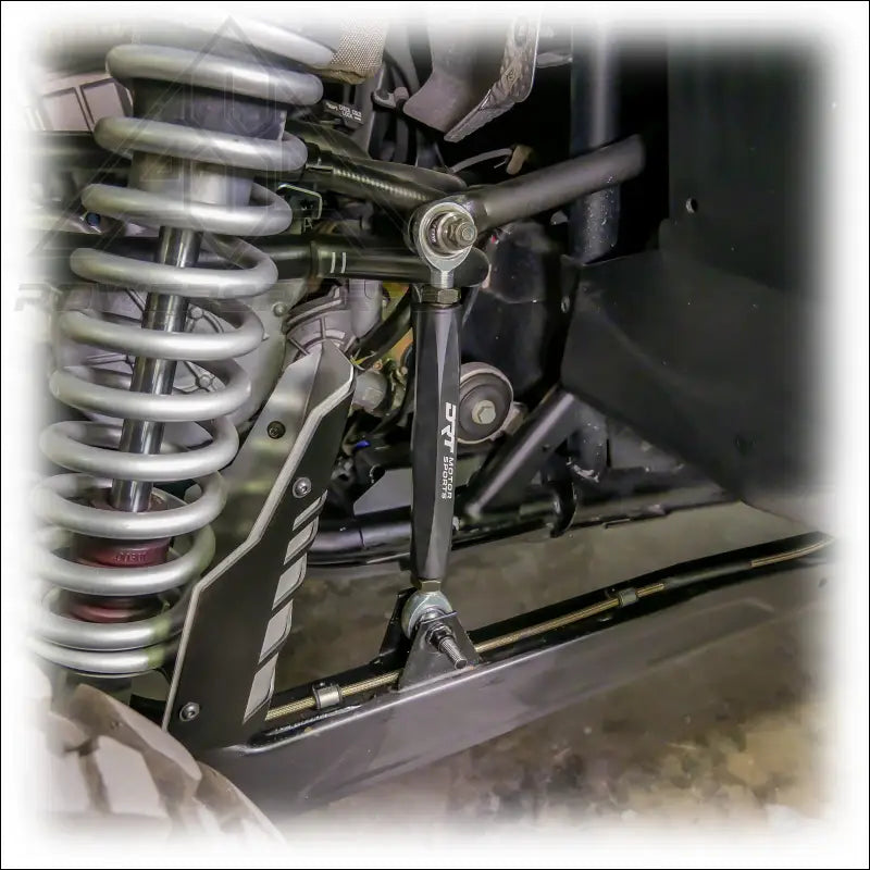 DRT RZR Polaris Pro XP Billet Aluminum Hex Bar Adjustable Sway Link Kit Rear (M10)