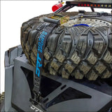 DRT RZR Pro XP / R / Turbo 2022-2024 Tire Carrier / Adventure Rack - Carrier/Adventure W/Y-Strap Holder