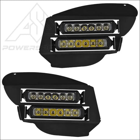Dual Wide 8’’ LED Headlights for 2007-2013 Honda Rancher - Head Lights