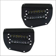 Dual Wide 8’’ LED Headlights for 2014-2025 Honda Rancher Foreman Rubicon - Textured Black - Head Lights