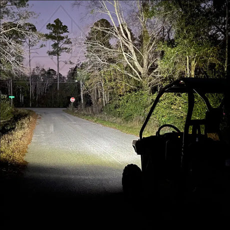 Dual Wide 8’’ LED Headlights for Honda Pioneer 520 - Head Lights