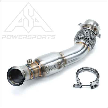 EVP Racing 3 Inch Down Pipe with Bullet Muffler for 2024 Can-Am Maverick R - Exhaust
