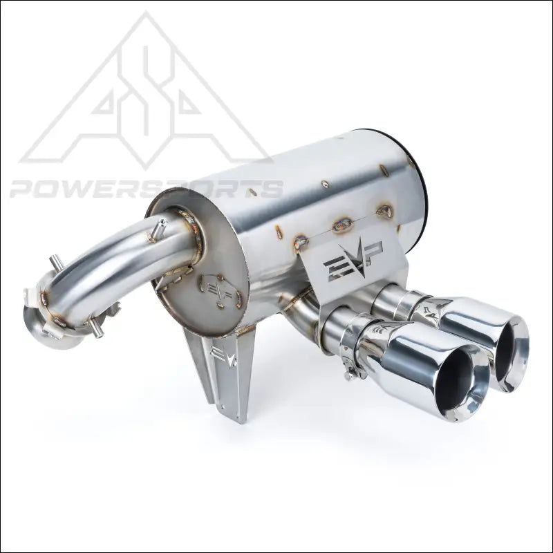 EVP Racing Dynamic Twin Exit Muffler for 2024 Can-Am Maverick R - Exhaust